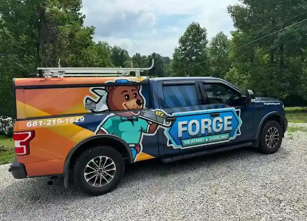 Forge Heating and Cooling Truck
