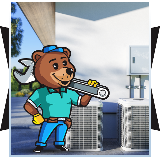 Forge Heating and Cooling Mascot